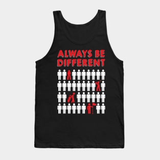 Always Be Different Golf Tank Top